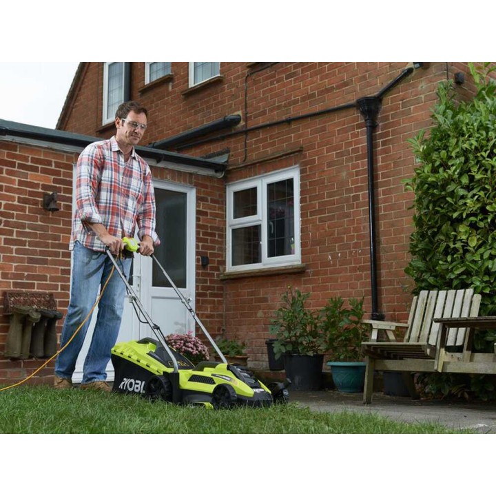 Ryobi RLM13E33S sähköruohonleikkuri, 1 300 W, 33 cm, 230 V
