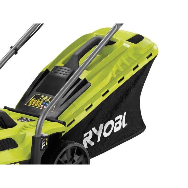 Ryobi RLM13E33S sähköruohonleikkuri, 1 300 W, 33 cm, 230 V