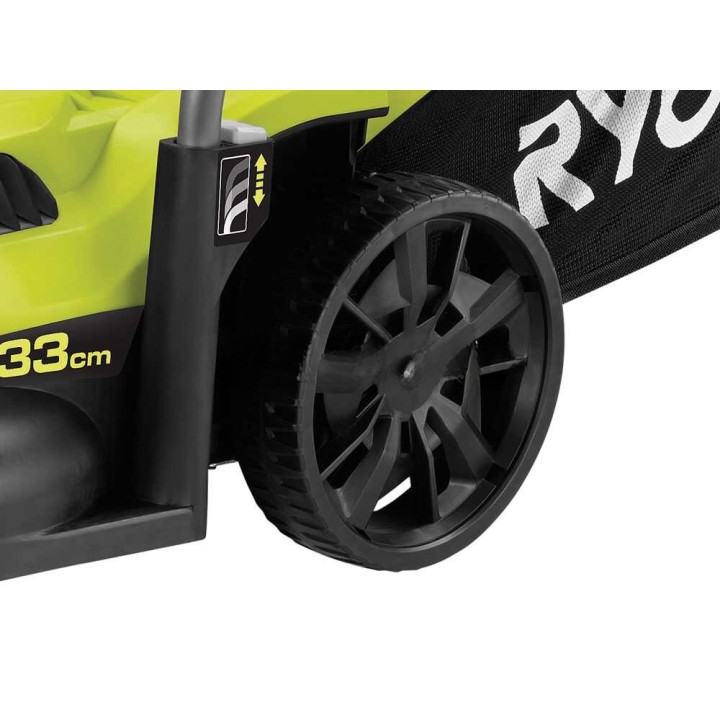 Ryobi RLM13E33S sähköruohonleikkuri, 1 300 W, 33 cm, 230 V
