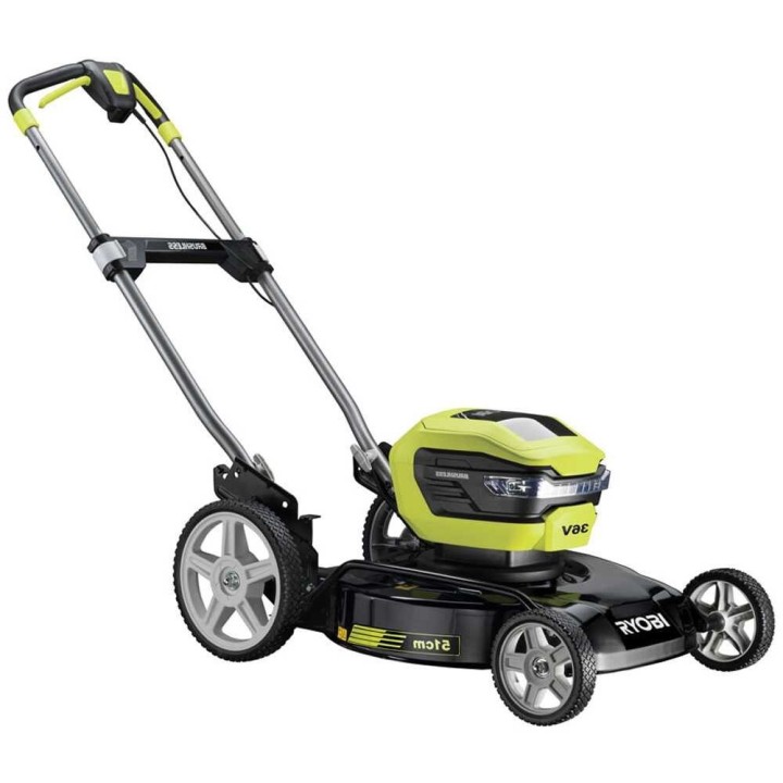 Ryobi RY36LMMX51A 140 akkuruohonleikkuri 36 V 51 cm akku ja laturi