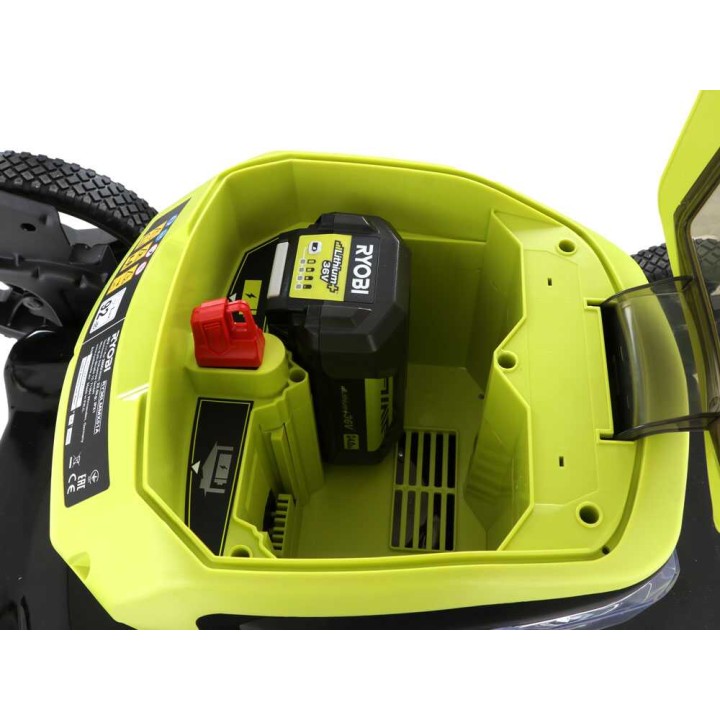 Ryobi RY36LMMX51A-140 akkuruohonleikkuri, 36 V, 51 cm, akku ja laturi