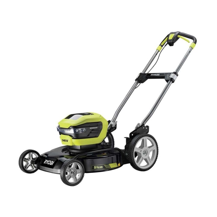 Ryobi RY36LMMX51A-140 akkuruohonleikkuri, 36 V, 51 cm, akku ja laturi