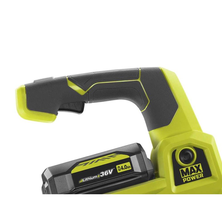 Ryobi RY36BLA-140 akkulehtipuhallin, 36 V, 4 Ah, 152 km/h