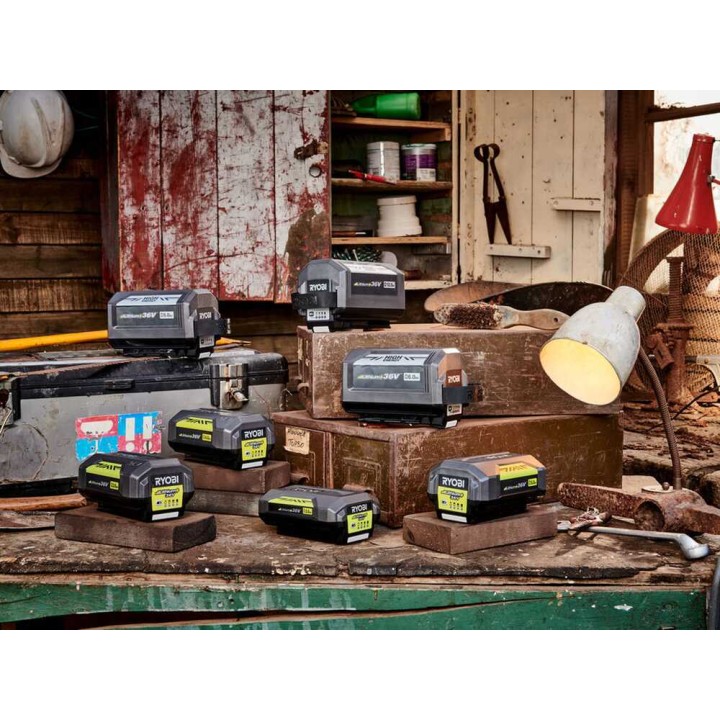 Ryobi RY36BLA-140 akkulehtipuhallin, 36 V, 4 Ah, 152 km/h