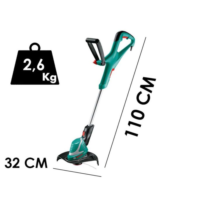 Bosch ART 30 sähkötrimmeri, 480 W, 30 cm leveyys