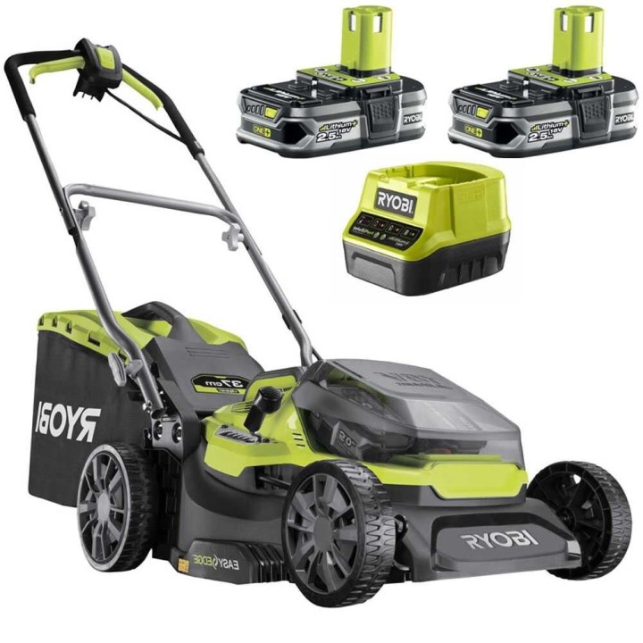 Ryobi RY18LMH37A 225 hybridinen akkuruohonleikkuri 36 V 37 cm