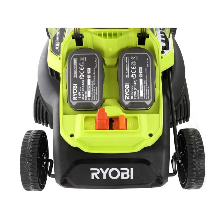 Ryobi RY18LMH37A-225 hybridinen akkuruohonleikkuri, 36 V, 37 cm