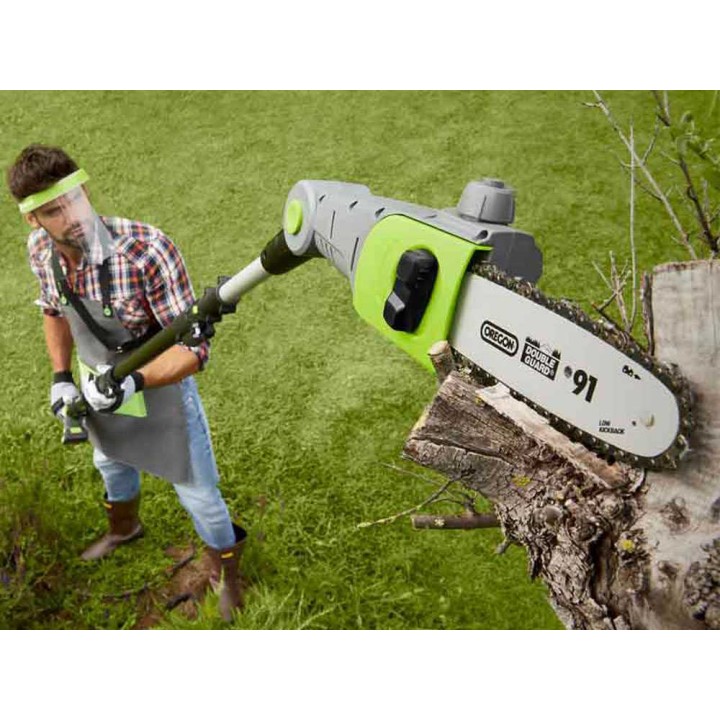 Verdemax PT20 teleskooppinen akkukäyttöinen oksasaha, 20 V, 20 cm, 2 Ah