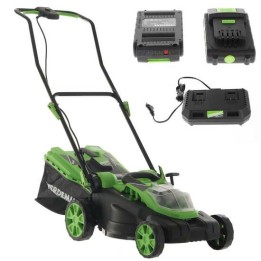 Verdemax RS20 akkuruohonleikkuri 40 V 38 cm 2 5 Ah Akut