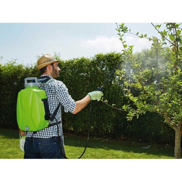 Verdemax FUTURA 12L akkukäyttöinen reppuruisku, 12 V, 2,5 Ah