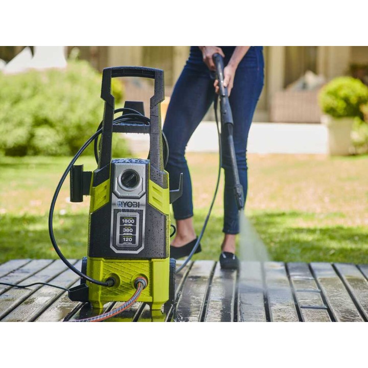 Ryobi RPW120B kylmävesipainepesuri, 1 800 W, 120 bar, 380 l/h