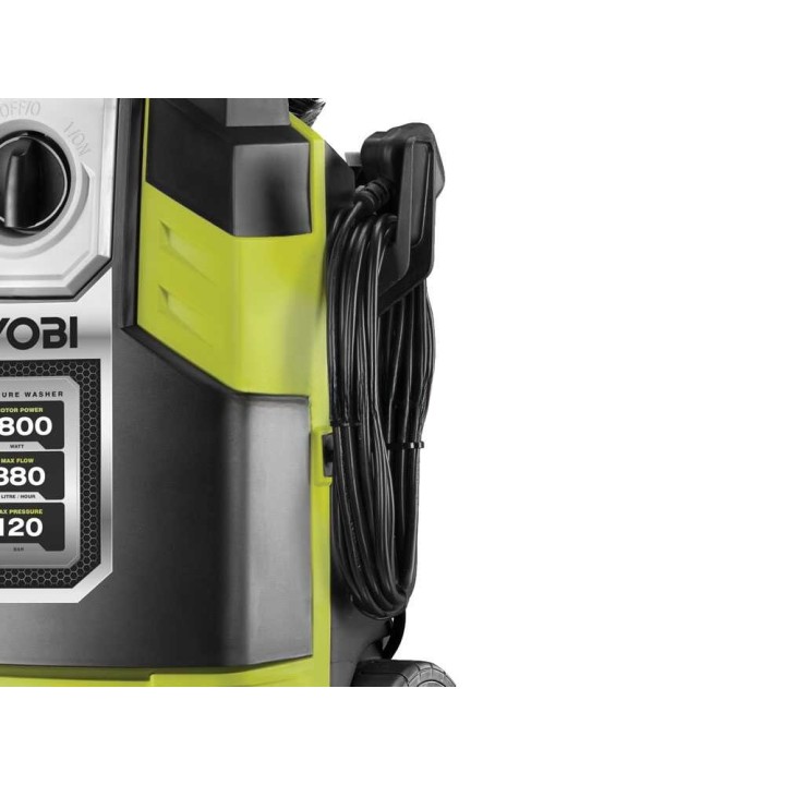 Ryobi RPW120B kylmävesipainepesuri, 1 800 W, 120 bar, 380 l/h