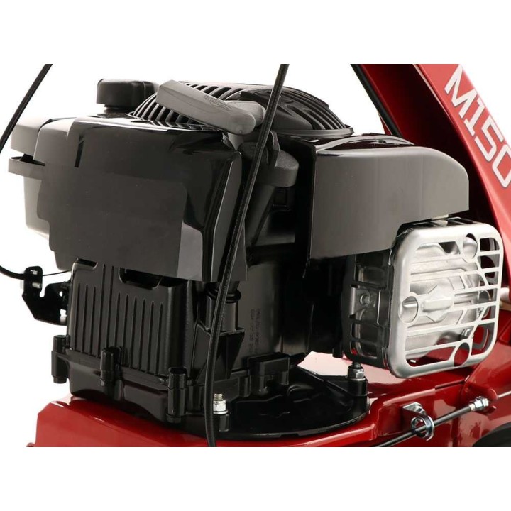 Eurosystems Minieffe M150 RM pyörivä niittokone, B&S 625 EXi, 57 cm