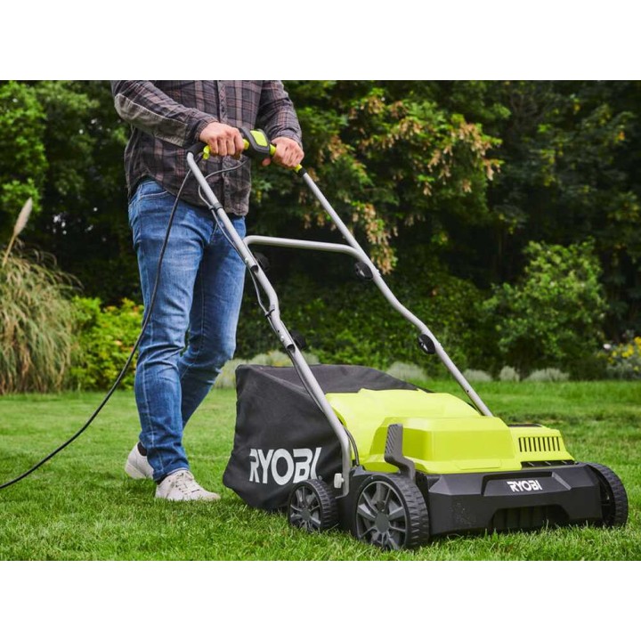 Ryobi RY1400SF35A nurmi-ilmaaja, 1 300 W, 35 cm, 16 terää