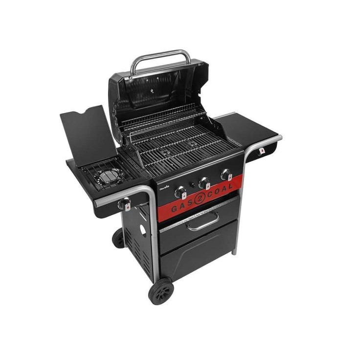 Char-Broil Gas2Coal 2.0 3B kaasu- ja hiiligrilli, 10,1 kW