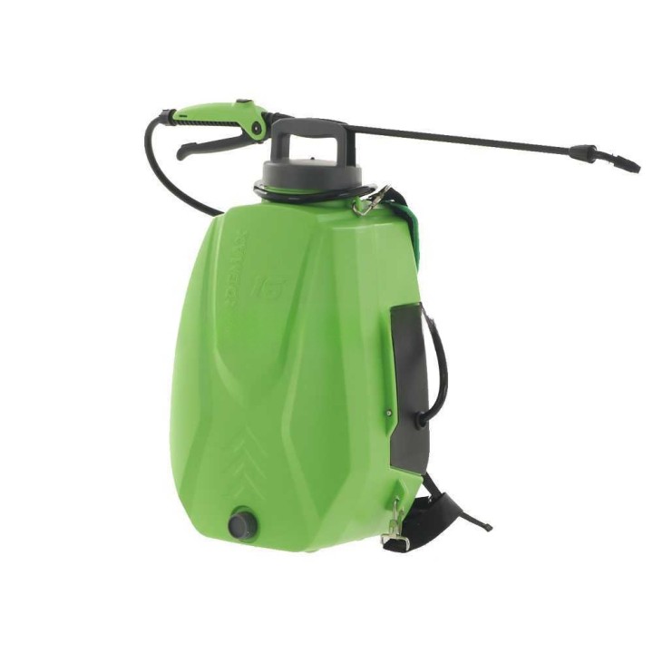 Verdemax FUTURA 16L akkukäyttöinen reppuruisku, 12 V, 2,5 Ah