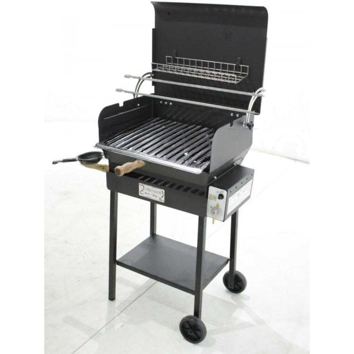 Cruccolini Everyday Ollare kaasugrilli, 4 kW, 50 × 38 cm, vuolukiviparila