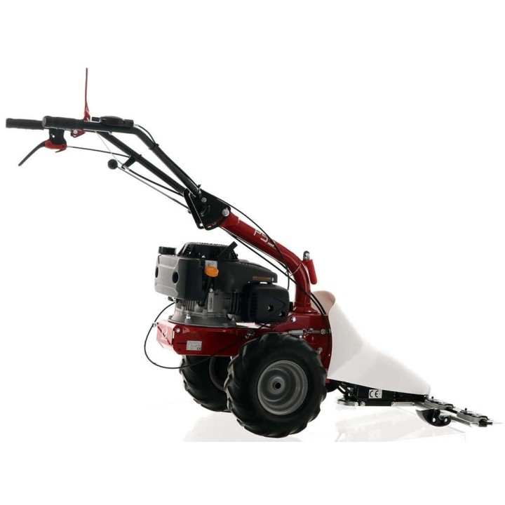 Eurosystems P55 -niittokone, Loncin 196 cm³, 87 cm:n kaksiteräinen palkki