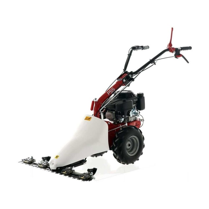 Eurosystems P55 -niittokone, Loncin 196 cm³, 87 cm:n kaksiteräinen palkki