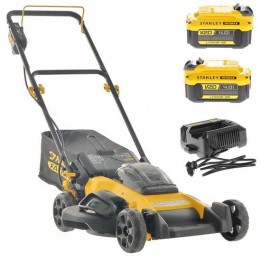 Stanley FATMAX SFMCMW2651M QW akkuruohonleikkuri 36 V 52 cm 2 akkua
