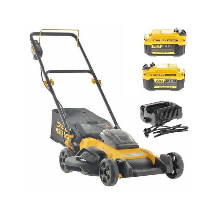 Stanley FATMAX SFMCMW2651M QW akkuruohonleikkuri 36 V 52 cm 2 akkua