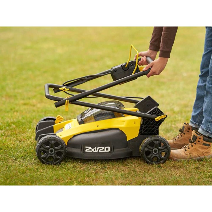 Stanley FATMAX SFMCMW2651M-QW akkuruohonleikkuri, 36 V, 52 cm, 2 akkua