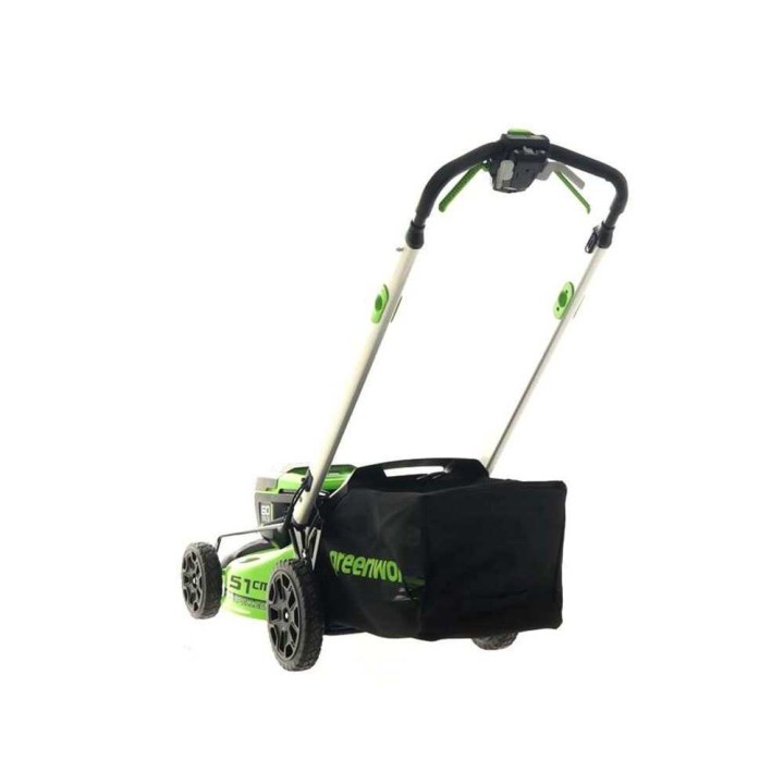 Greenworks GD60LM51SP vetävä akkuruohonleikkuri, 51 cm, 60 V, ilman akkua ja laturia