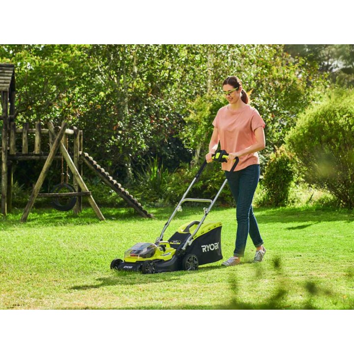 Ryobi RY18LMH37A-250 akkuruohonleikkuri, 37 cm, 36 V, 2 × 5 Ahાન્ય