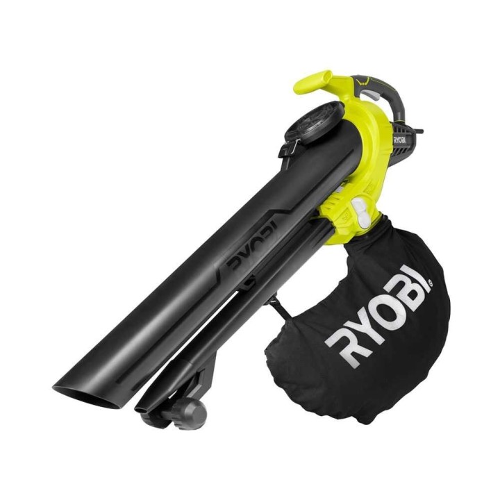 RYOBI RBV3000CESV sähköinen lehtipuhallin, imuri ja silppuri, 3 000 W, 230 V