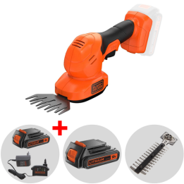 Black Decker B DBCSS18D1W akkukäyttöiset ruoho ja pensassakset 18 V 2 Ah