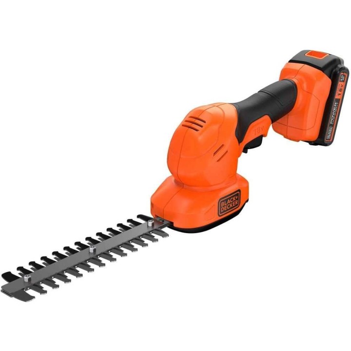 Black & Decker B&DBCSS18D1W akkukäyttöiset ruoho- ja pensassakset, 18 V, 2 Ah