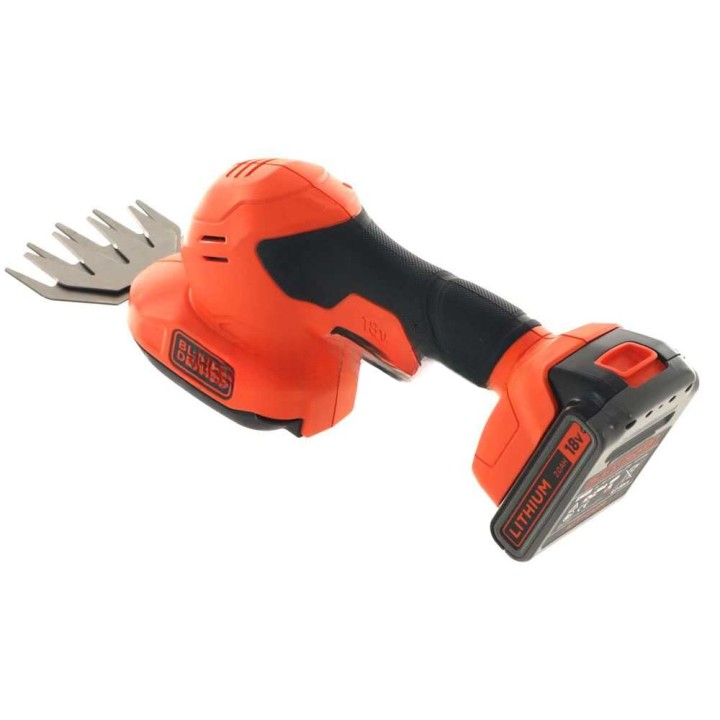 Black & Decker B&DBCSS18D1W akkukäyttöiset ruoho- ja pensassakset, 18 V, 2 Ah