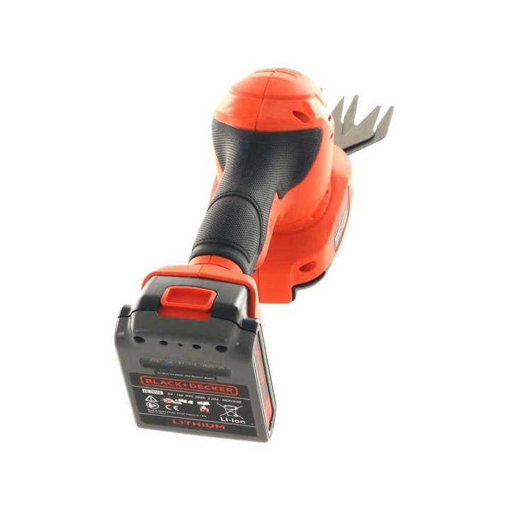 Black & Decker B&DBCSS18D1W akkukäyttöiset ruoho- ja pensassakset, 18 V, 2 Ah