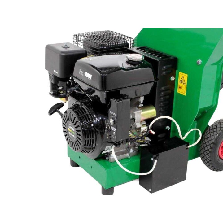 Seven Italy CH420 -biotrituratori, Loncin G420F, 15 HP, sähkökäynnistys
