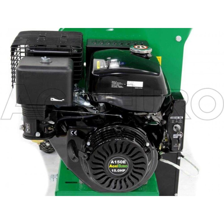 Seven Italy CH420 -biotrituratori, Loncin G420F, 15 HP, sähkökäynnistys