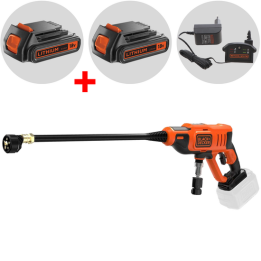 Black Decker BCPC18D1 akkupainepesuripistooli 18 V 24 bar viisitoiminen suutin