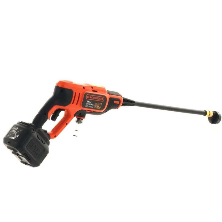 Black & Decker BCPC18D1 akkupainepesuripistooli, 18 V, 24 bar, viisitoiminen suutin