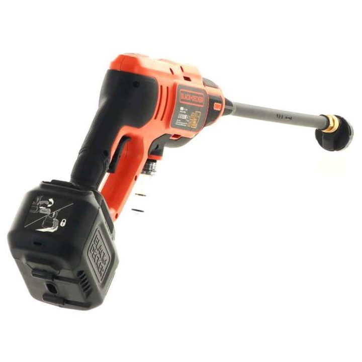Black & Decker BCPC18D1 akkupainepesuripistooli, 18 V, 24 bar, viisitoiminen suutin