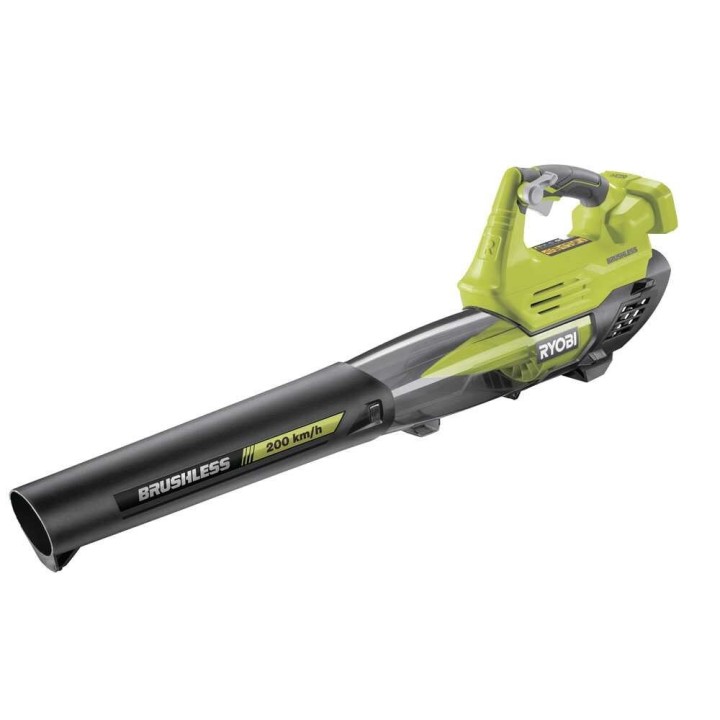 Ryobi RY18BLXA-0 akkupuhallin, 18 V, 4 Ah, 200 km/h