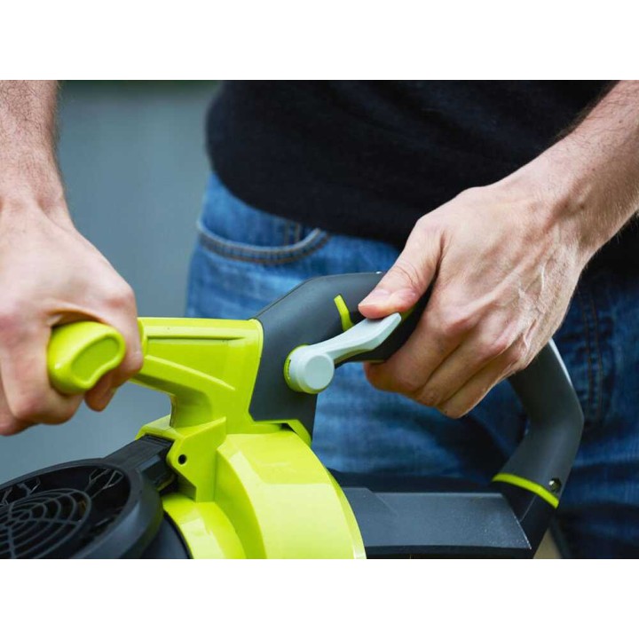 Ryobi RBV36B akkulehtipuhallin, imuri ja silppuri, 36 V, 4 Ah
