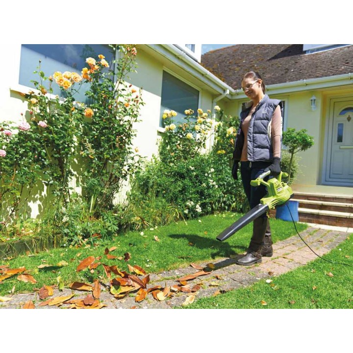 RYOBI RBV3000CSV sähköinen lehtipuhallin, imuri ja silppuri, 3 000 W, 230 V