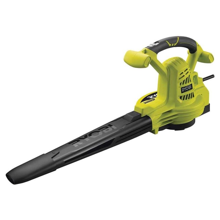 RYOBI RBV3000CSV sähköinen lehtipuhallin, imuri ja silppuri, 3 000 W, 230 V