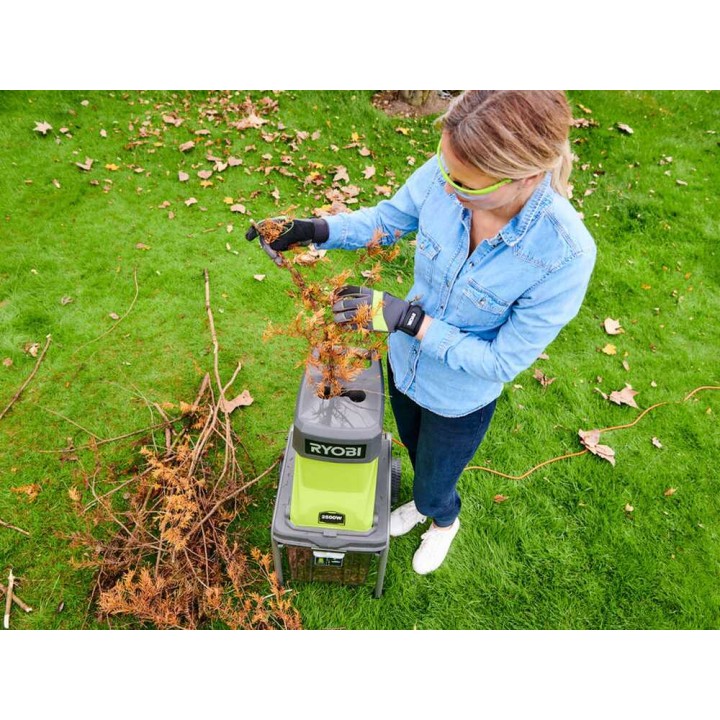 Ryobi RSH2545B sähköoksasilppuri, 2 500 W, 45 mm, 230 V