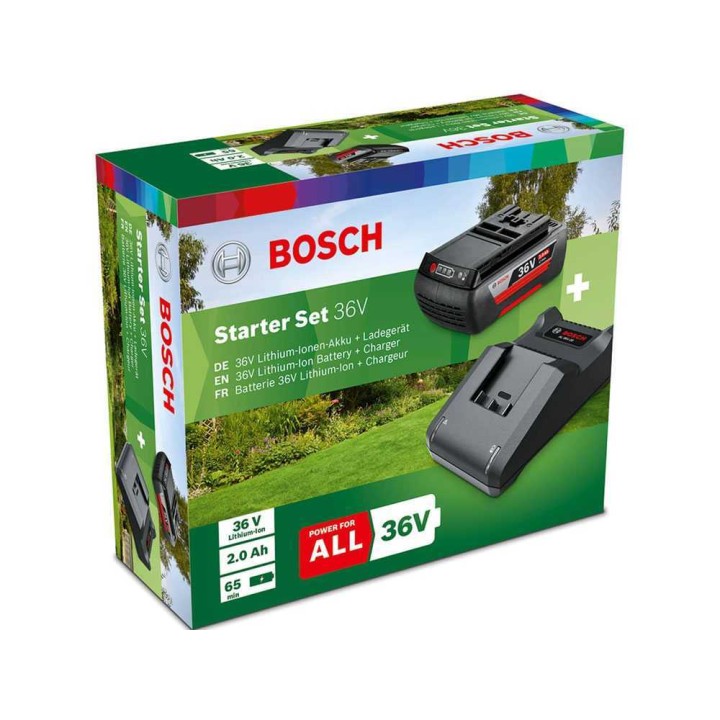 Bosch 36 V akku- ja laturisarja DIY Home & Garden, 2,0 Ah