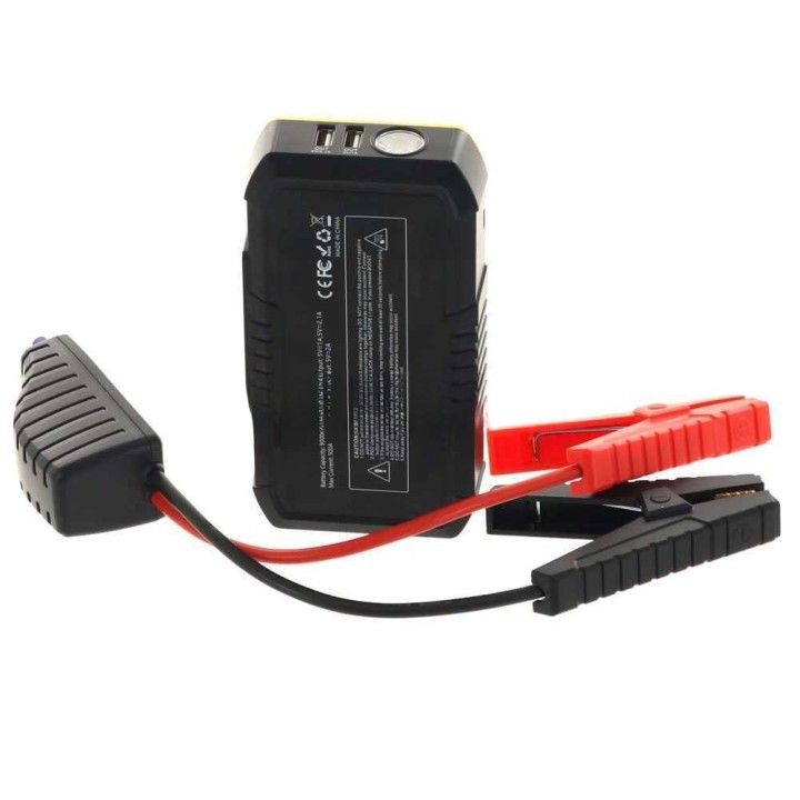 INTEC I-STARTER 2.4 litiumakkuinen hätäkäynnistin, 12 V, LED-valo