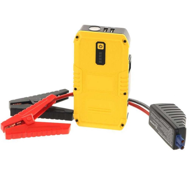 INTEC I-STARTER 2.4 litiumakkuinen hätäkäynnistin, 12 V, LED-valo