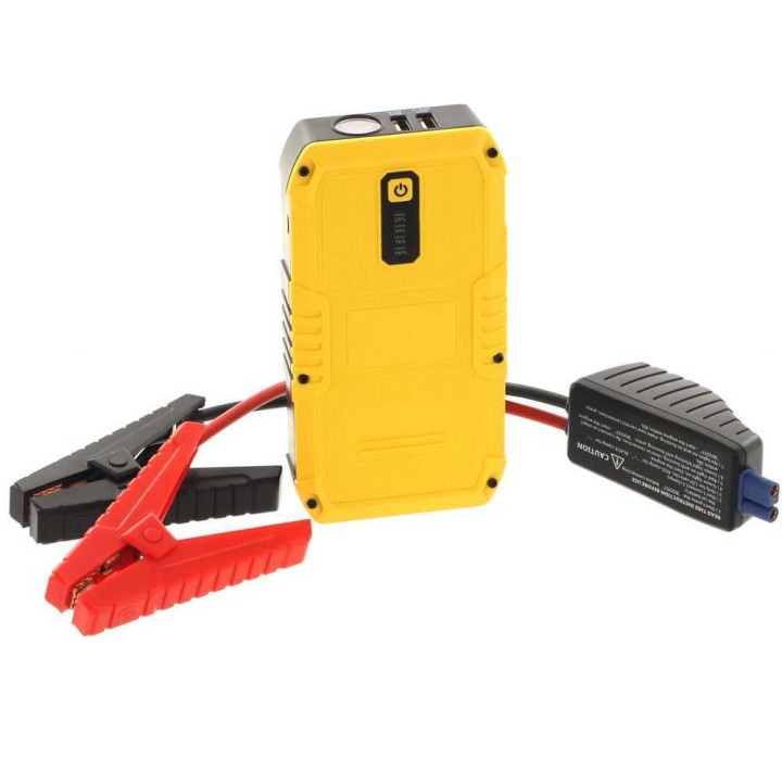 INTEC I-STARTER 2.4 litiumakkuinen hätäkäynnistin, 12 V, LED-valo