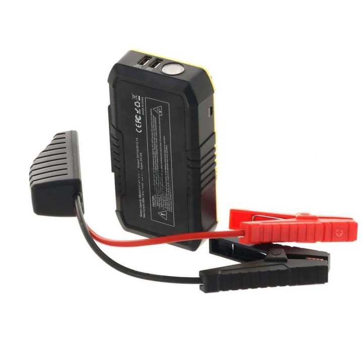 INTEC I-STARTER 2.4 litiumakkuinen hätäkäynnistin, 12 V, LED-valo