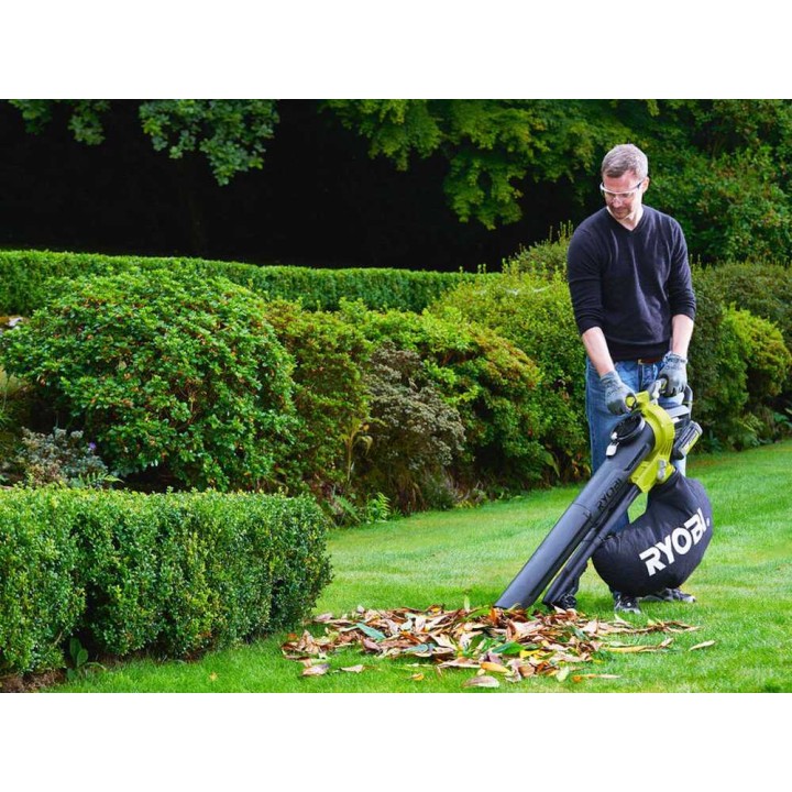 Ryobi RBV36B puhallin-imuri-silppuri, 36 V, ilman akkua ja laturia