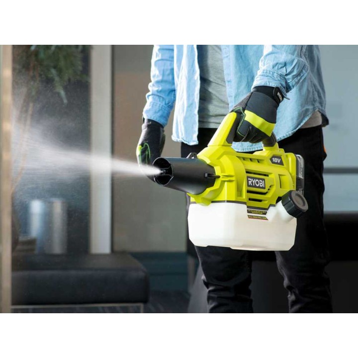 Ryobi RY18FGA-0 akkukäyttöinen sumutin, 18 V, 2 l, ilman akkua ja laturia